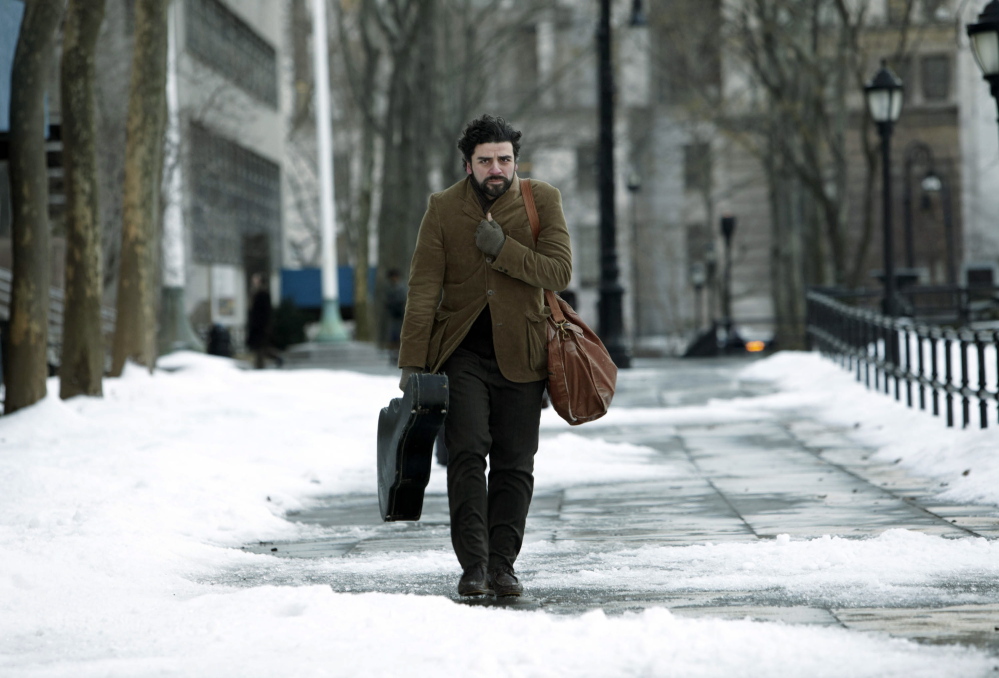 Oscar Isaac in a scene from “Inside Llewyn Davis.” Isaac won the role in part because of his training in classical guitar.