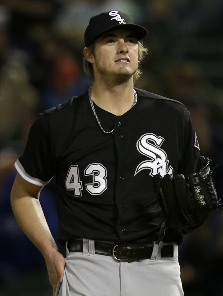 Right-hander Addison Reed appeared in 68 games with the White Sox last season, holding opponents to a .215 batting average.
