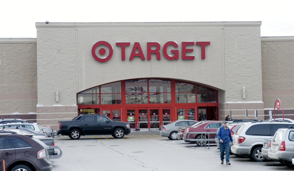 Target has five stores in Maine, according to its website, in South Portland, above, and in Augusta, Bangor, Biddeford and Topsham. Target representatives have not said how many customers in Maine were affected.