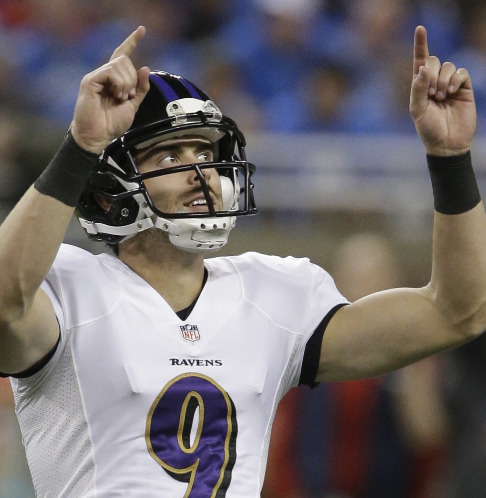 Baltimore’s Justin Tucker is fast becoming one of the NFL’s best pressure placekickers.