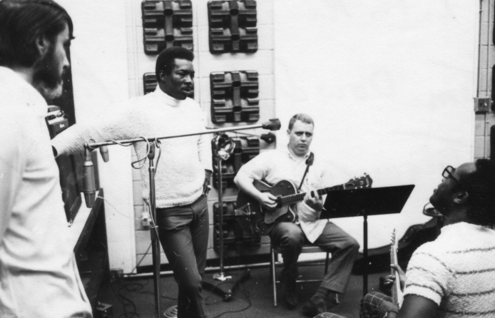 “Muscle Shoals,” a documentary about the Alabama area that’s a historic breeding ground for music, including that of Wilson Pickett, second from left, will screen at Space Gallery on Friday.