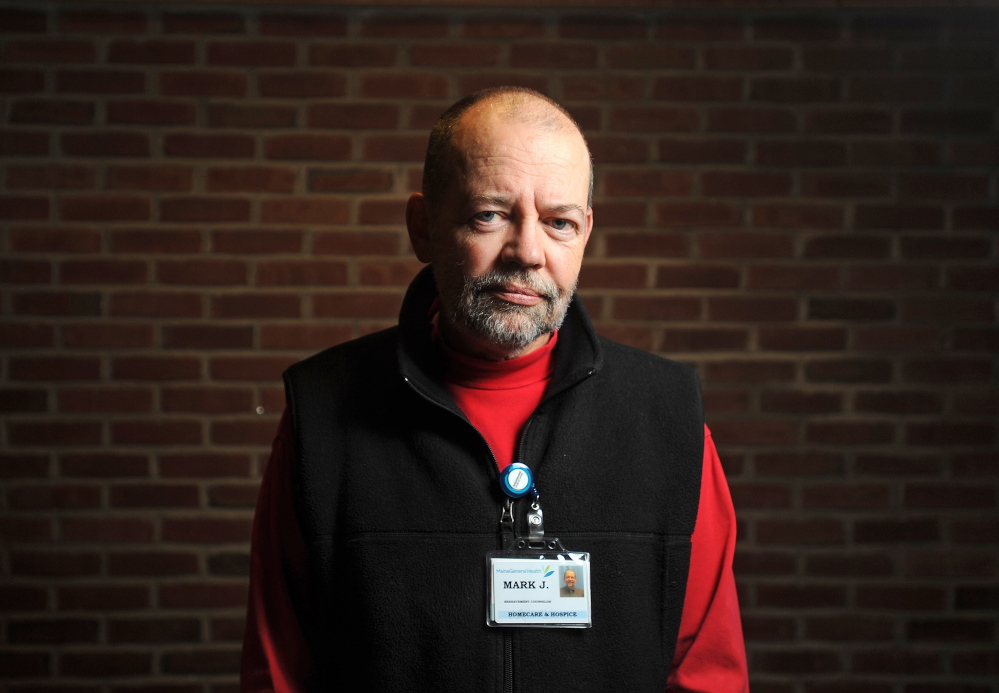 Mark Jose helps lead the group Grief Through the Holidays organized by Hospice Volunteers of the Waterville Area. “If you start talking to people, you’ll find that many people are dealing with feelings of loss during the holidays,” Jose says.