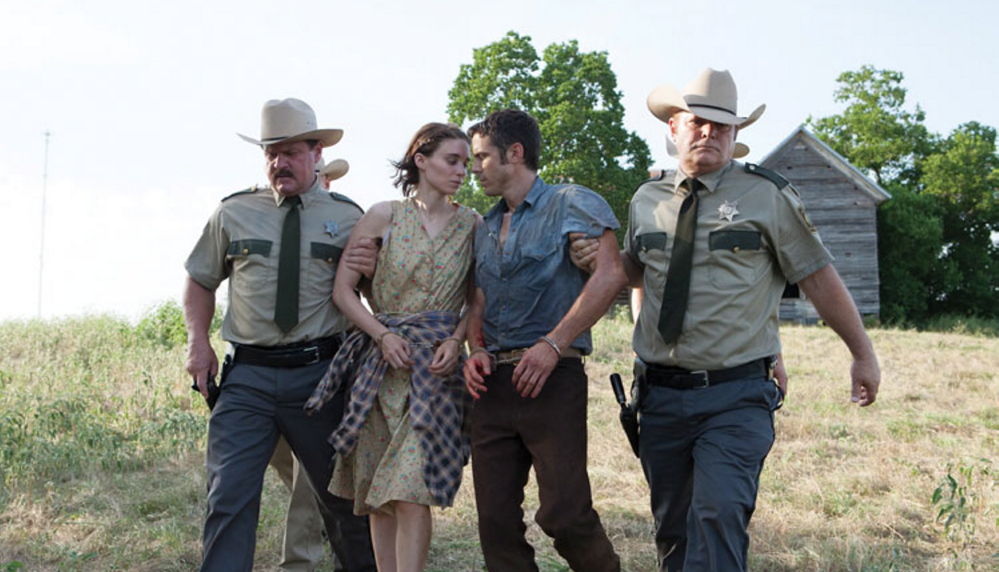 Rooney Mara and Casey Affleck in “Ain’t Them Bodies Saints.”