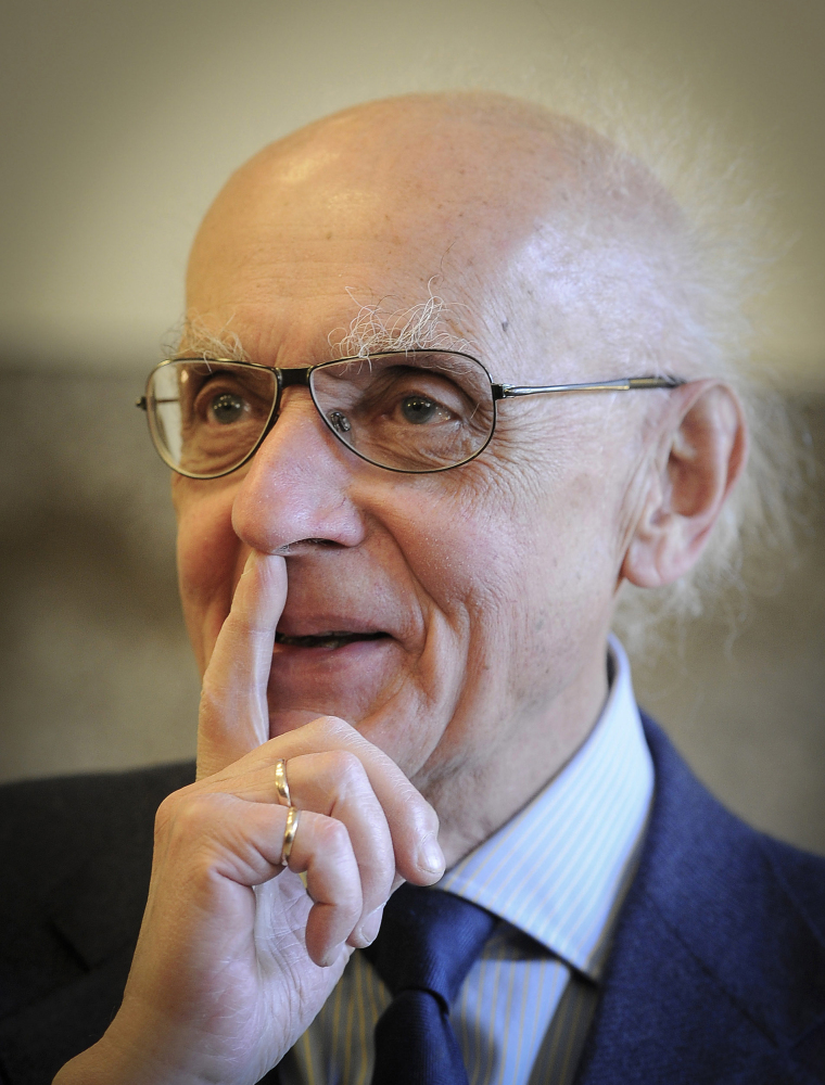 Polish pianist and composer Wojciech Kilar – photographed in Katowice, Poland, in May 2011 – wrote scores for numerous films including Roman Polanski’s “The Pianist” and Francis Ford Coppola’s “Bram Stoker’s Dracula.”