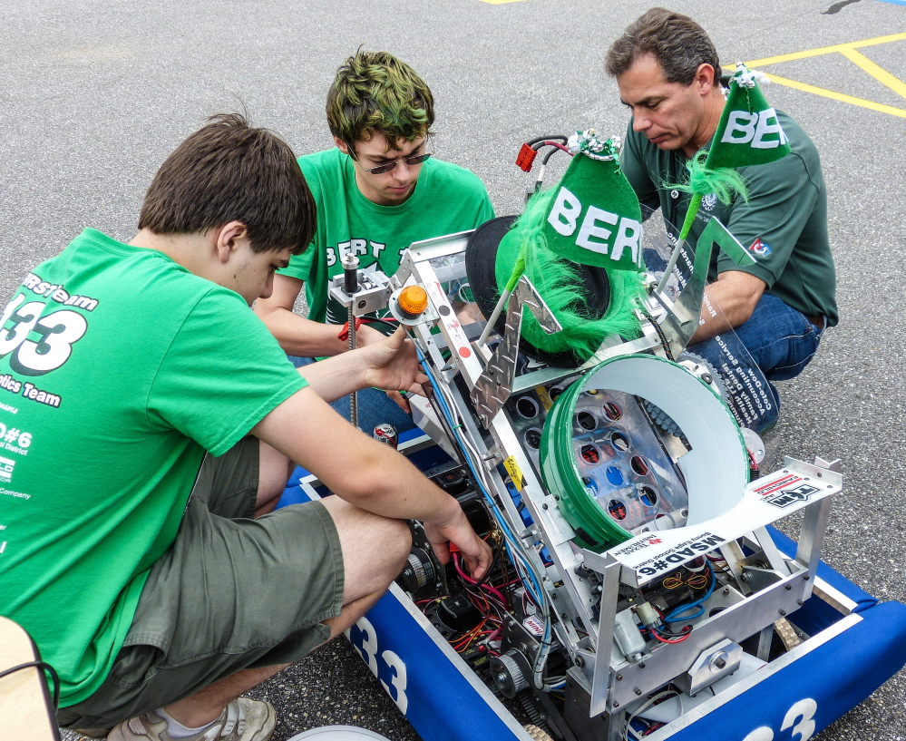 The Bonny Eagle High School Robotics Team has won a $1,000 grant and placed second in an international engineering competition for its “First Foot” engineering concept about a shoe that collects and stores energy.