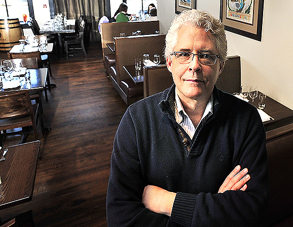 Tom Bard, owner of Zapoteca on Fore Street, is having trouble finding a space for a second restaurant in the Old Port because of high demand in the area.