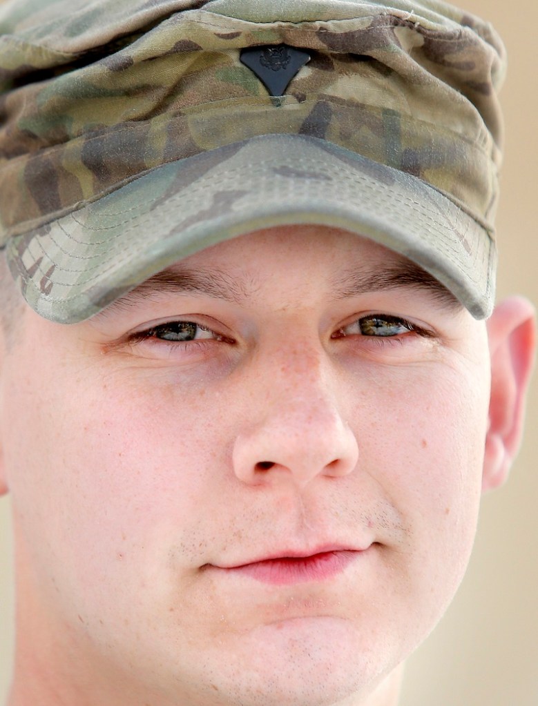 Spc. Brian Bohn of Biddeford, photographed Tuesday, December, 31 2013 for soldier profiles.