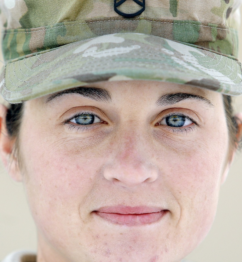 Staff Sgt. Shannon Trepanier of Sanford, photographed Tuesday, December 31, 2013 for soldier profiles.