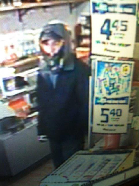 Biddeford police released this surveillance image from the Red Rocket Smoke Shop.