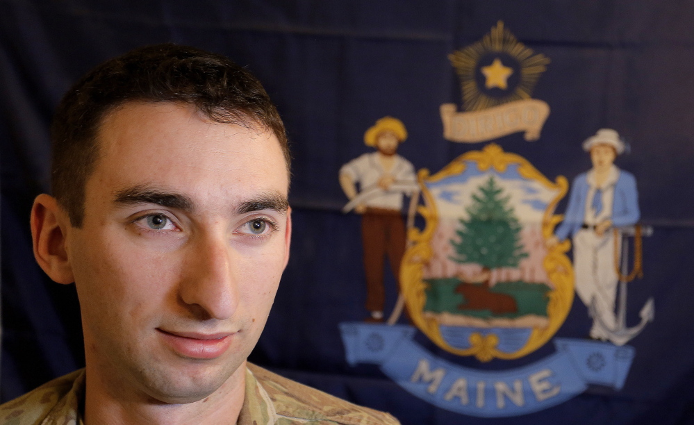 Lt. Jonathan Bratten, company historian of the 133rd Engineer Battalion of the Maine Army National Guard, plans to produce a unit yearbook for each soldier that captures the human side of their deployment.