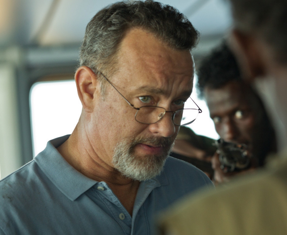 Unexpected: Tom Hanks in “Captain Phillips.”
