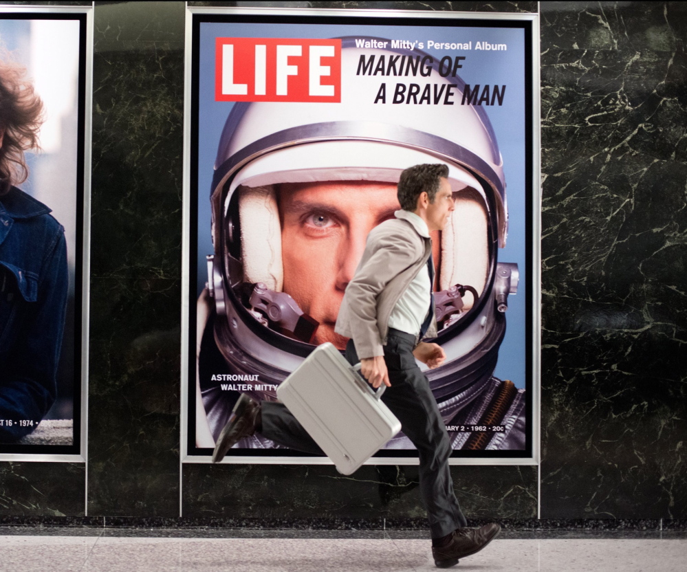 Ben Stiller runs to a promising future in “The Secret Life of Walter Mitty.”