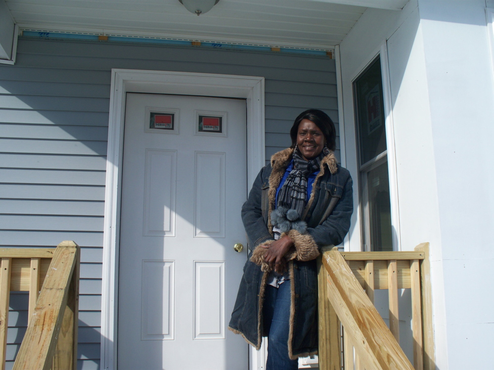 Nyapeni Doulthan and her family will move into a new home in Freeport built by Habitat for Humanity of Greater Portland.