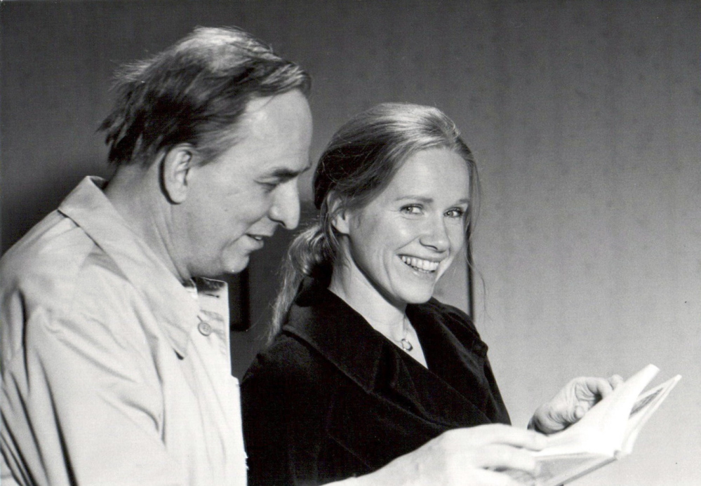 Liv Ullman and Ingmar Bergman in a still from “Liv & Ingmar.”