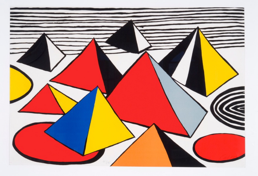 Print by Alexander Calder at Ed Pollack Fine Arts.