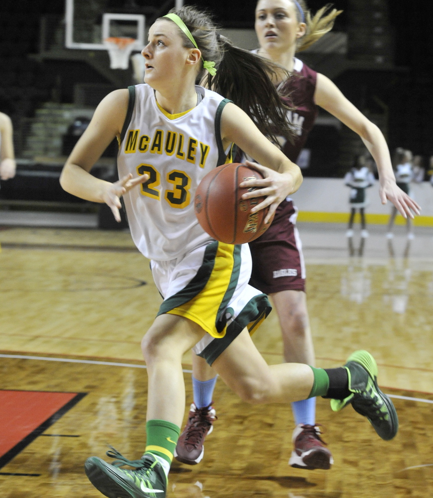 McAuley guard Allie Clement was named the top player in the Western A girls’ tournament for the second time, joining an elite group.