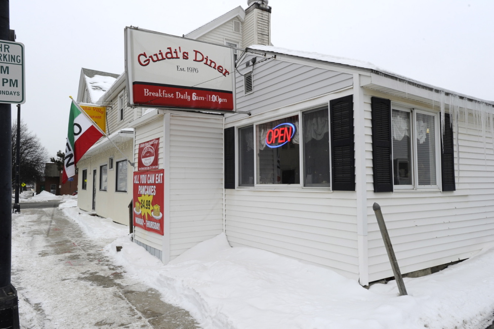 Guidi’s Diner at 916 Main St. in Westbrook.