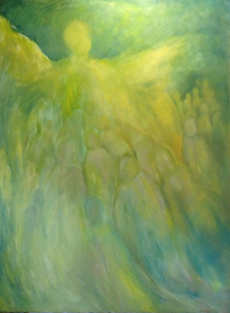 Paintings in paul Noel's "In the Light" show at Whitney Galleries have an ethereal, even angelic, quality.