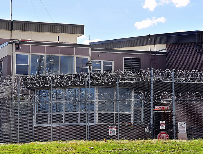 This Oct. 17, 2013, photo shows the Maine Correctional Center in Windham, where Corrections Department officials say a growing number of dangerous prisoners are being housed.