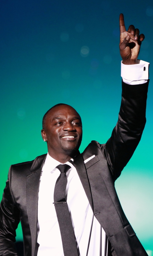 Akon, shown in 2010, says so far his initiative has financed electricity for 100 homes.