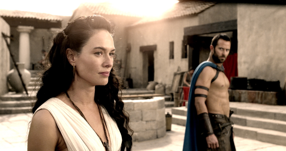 Lena Headey as Queen Gorgo in “300: Rise of an Empire.”