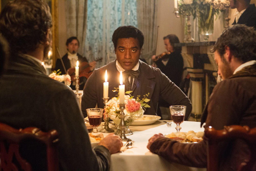 Chiwetel Ejiofor played Solomon Northup in “12 Years a Slave,” the true story of a free black man who was kidnapped and sold into slavery.