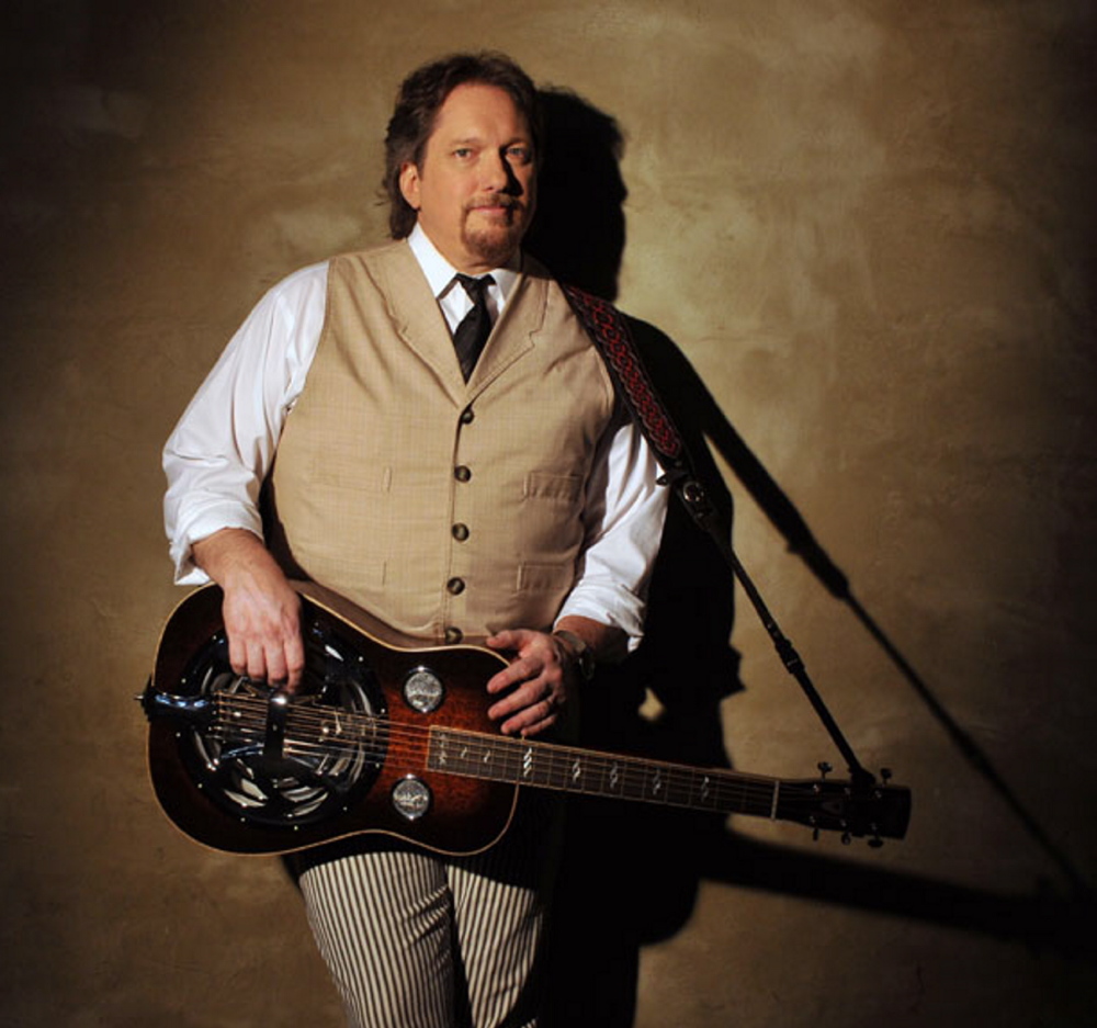 Dobro virtuoso Jerry Douglas is at Stone Mountain Arfts Center in Brownfield on Aug. 12.