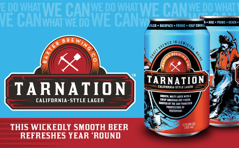 “Tarnation,” a California-style lager, has quickly become one of our columnist’s favored Baxter brews.