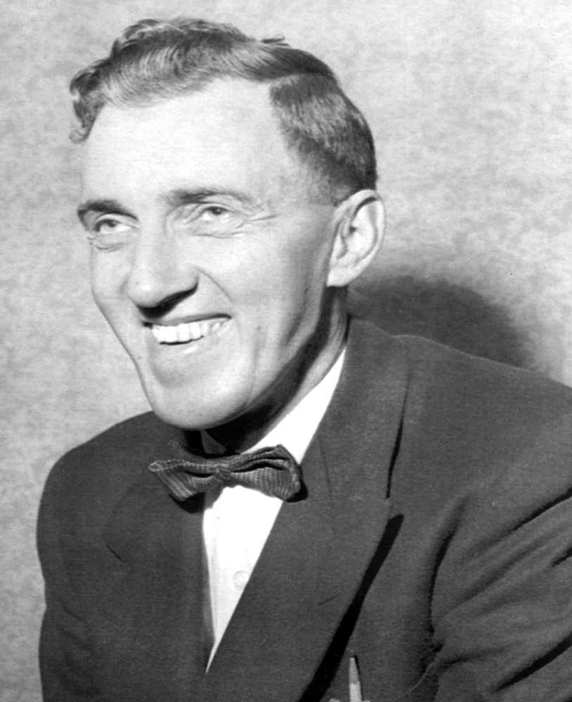 Muskie in September 1954, after winning the Maine gubernatorial race.
