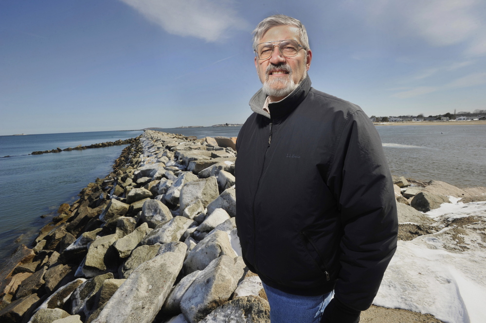 Rick Milliard, a member of Saco’s Shoreline Commission, has lived in Camp Ellis for most of his life and has been actively involved in pursuing a beach erosion fix for the past 15 years.