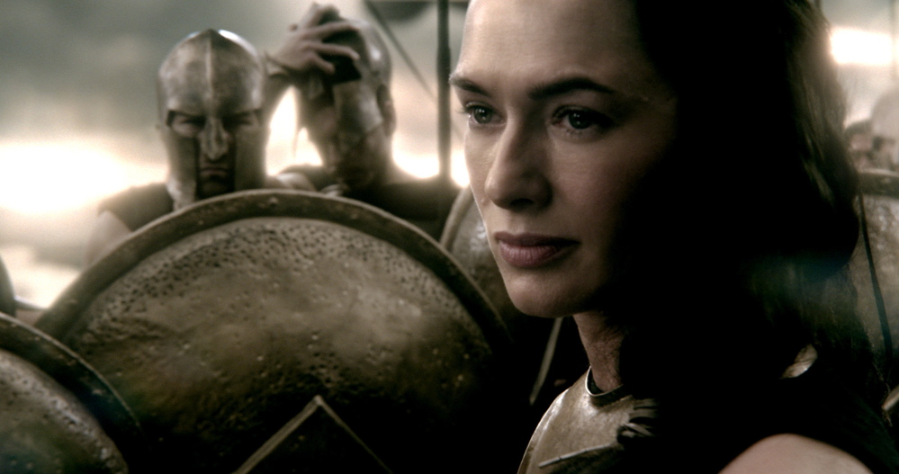 Lena Headey as Queen Gorgo in “300: Rise of an Empire.”