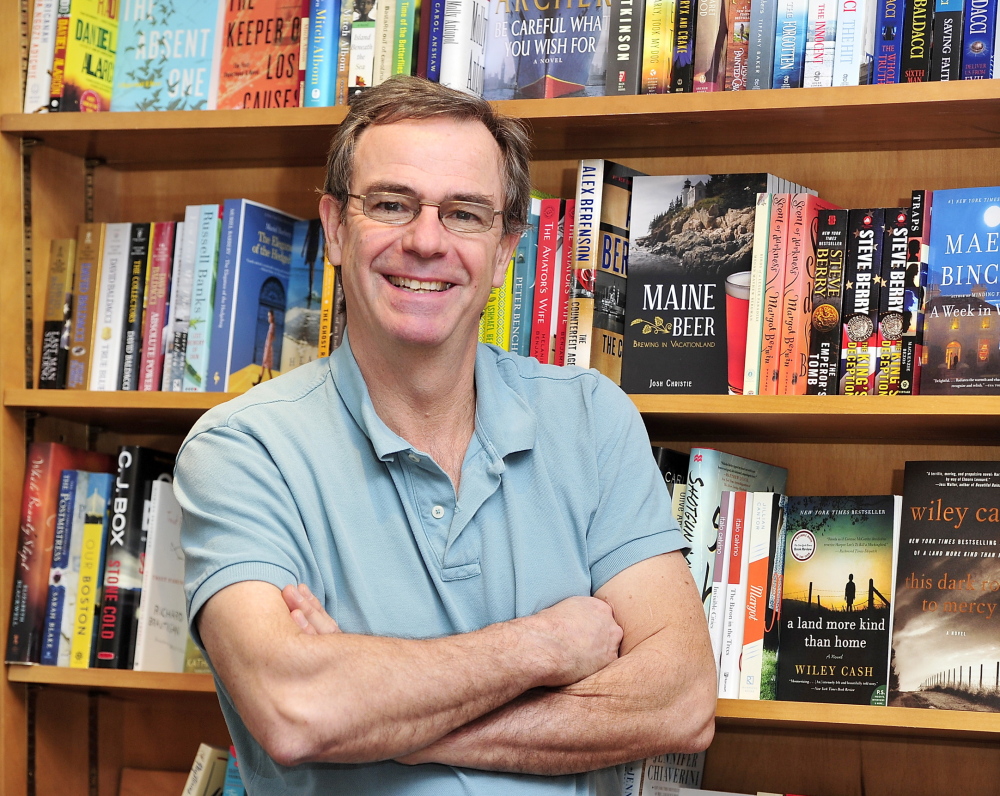 Owner Jeff Curtis has invested 25 years in Sherman’s Books and Stationery, and plans to open the company’s fifth store, at 43 Exchange St. in Portland, on April 1.