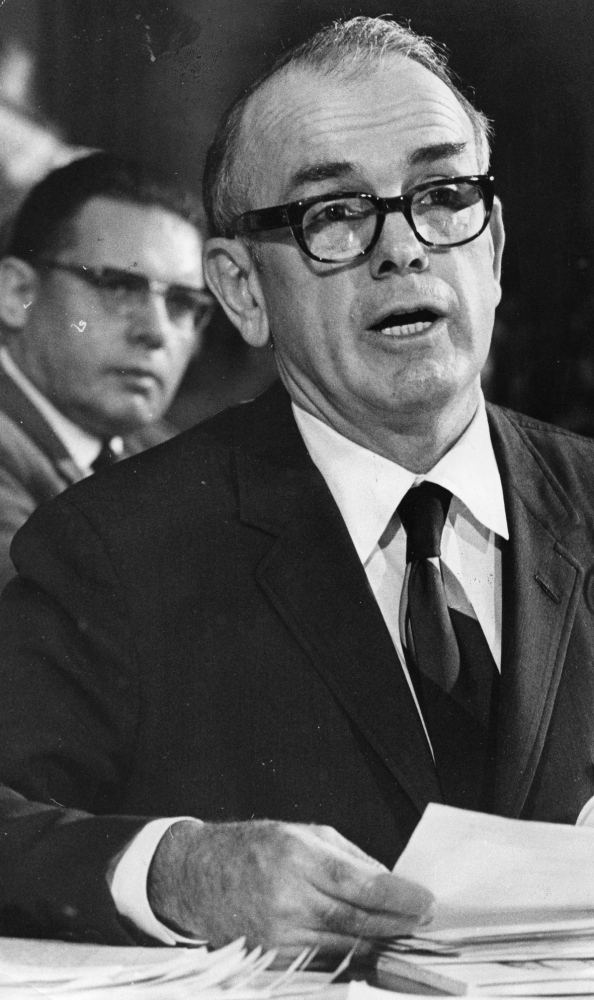 Randolph Thrower was forced out as IRS commissioner in 1971 after clashing with the Nixon administration.