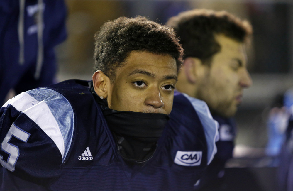 Maine cornerback Kendall James is hoping to be selected in the NFL draft in May, and Monday he gets a chance to perform for seven NFL scouts in Orono.
