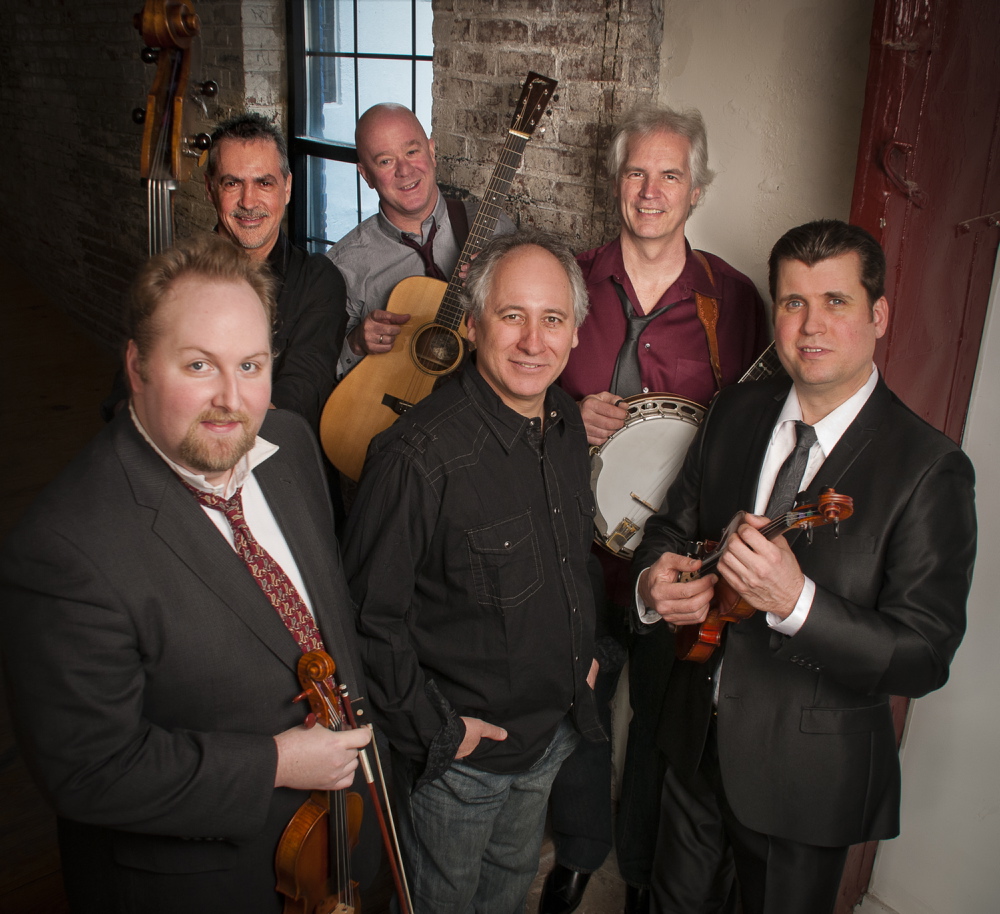 The progressive bluegrass ensemble Depue Brothers Band performs Saturday at Hannaford Hall on the Portland campus of the University of Southern Maine, presented by Portland Ovations.