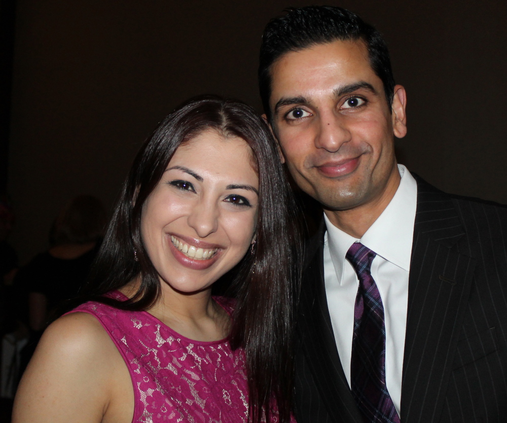 Shikha and Dr. Samip Vasaiwala help the Junior League fight food insecurity.