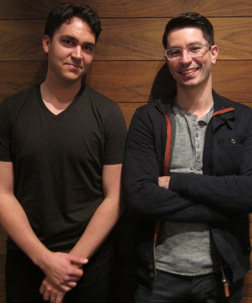 David Byttow, left, and Chrys Bader-Wechseler co-founded Secret, a new app that lets people share anonymous messages with their friends and friends of friends.