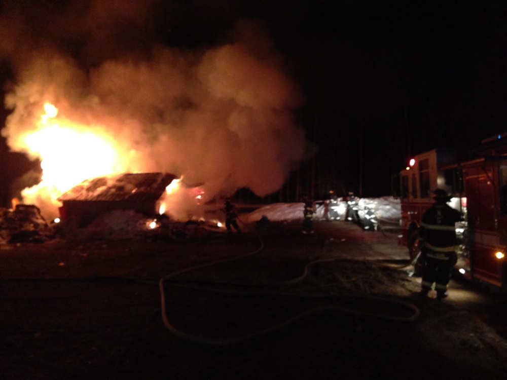 Fire officials believe the fire at 52 Maple St. fire started near a kerosene heater.