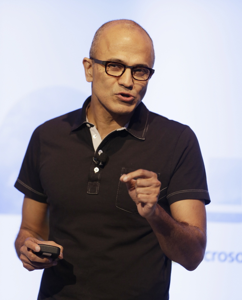 Satya Nadella says he feels rejuvenated since taking over as the CEO of Microsoft.