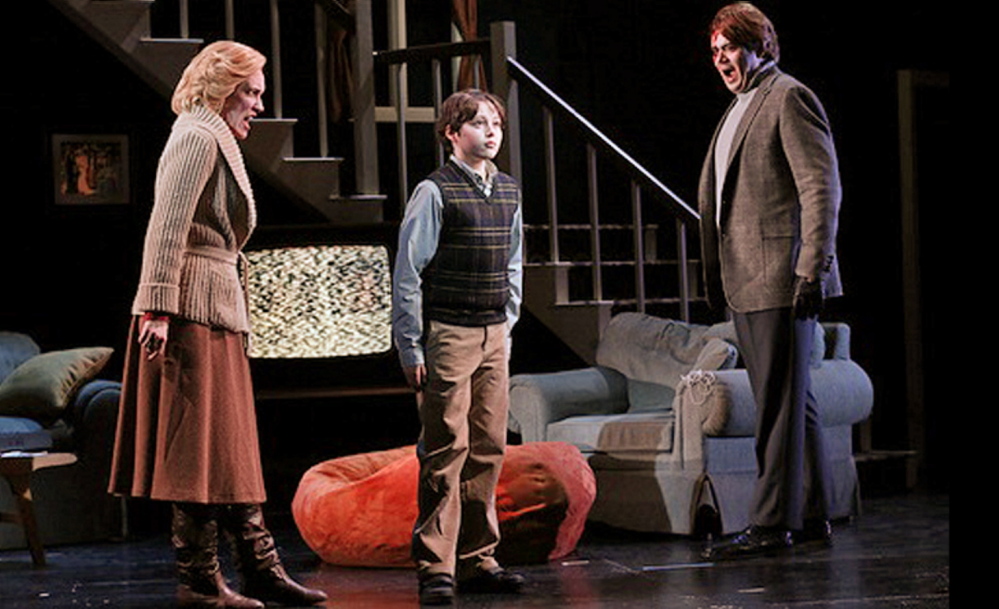 Benjamin Wenzelberg, 14, who performed recently with the Portland Symphony Orchestra, is shown in “The Turn of the Screw” at the New York City Opera, a contrast to the typical use of boy sopranos to convey a vision of heaven. Courtesy photo