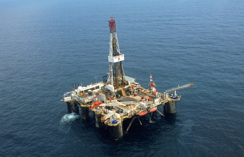 An offshore oil platform owned by Shell Oil sits in the Niger Delta. Maine Gov. Paul LePage has joined a coalition of governors supporting offshore drilling and exploration for oil and natural gas.