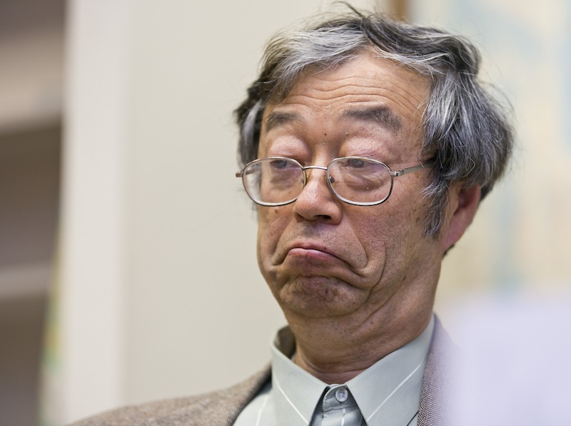 Dorian S. Nakamoto listens during an interview with the Associated Press on Thursday in Los Angeles. Nakamoto, the man Newsweek claims is the founder of Bitcoin, denies he had anything to do with it.