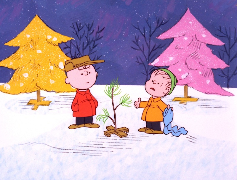 In this file image originally provided by United Feature Syndicate Inc. VIA ABC TV, Charlie Brown and Linus appear in a scene from "A Charlie Brown Christmas. “Peanuts,” the first full-length CG-Animated film based on Schulz’s comic strip, which ran from October 1950 to February 2000, will hit theaters November 6, 2015. The beloved pair’s updated look is shown off in a new trailer for the film, to be released by Blue Sky Studios, 20th Century Fox’s animation house.