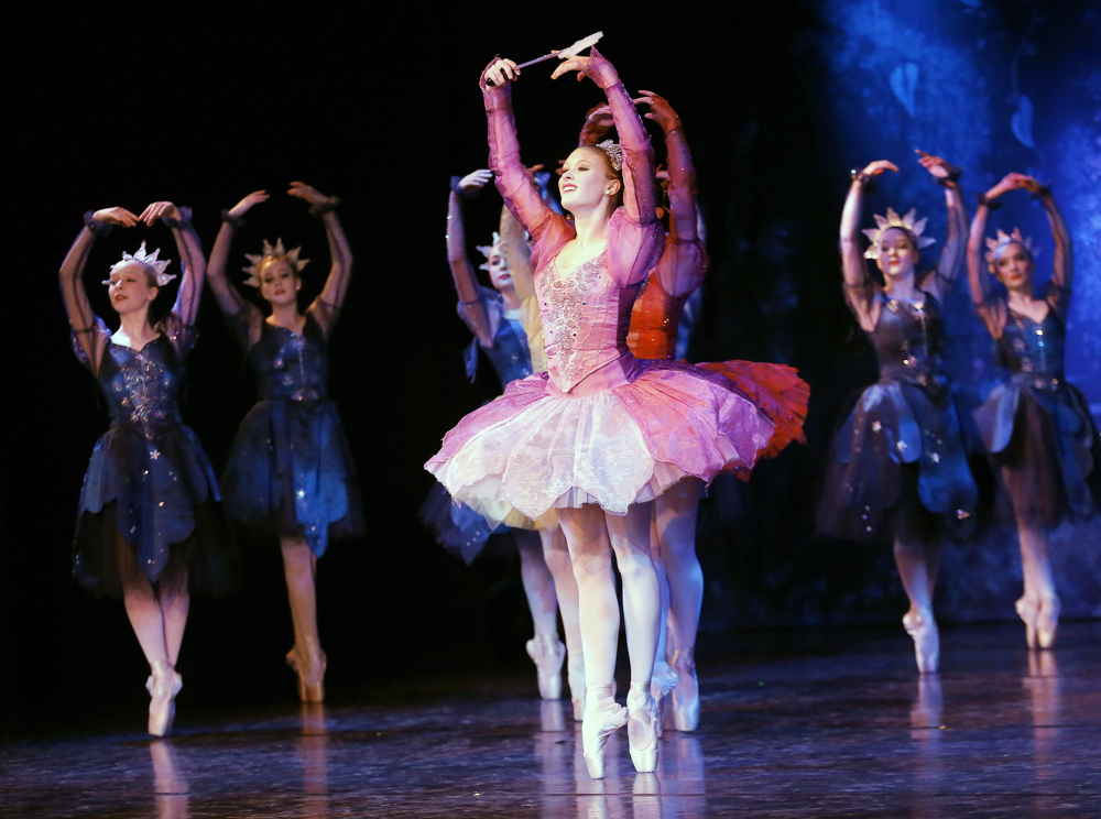 Maine State Ballet is presenting “Cinderella” at its theater in Falmouth through April 13.