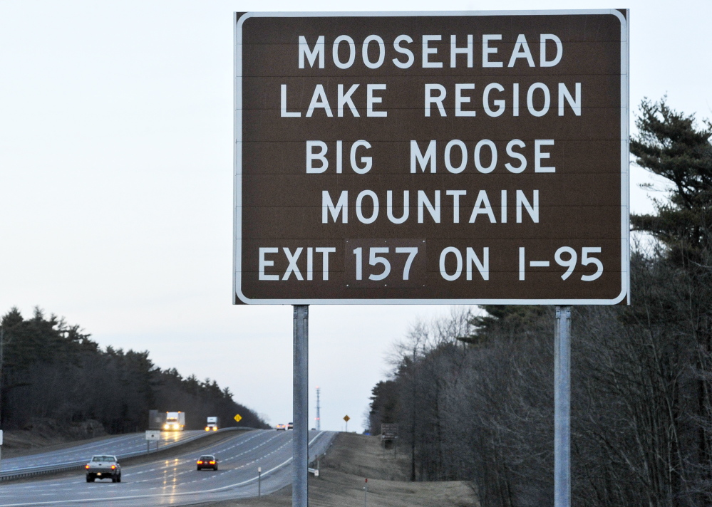 The Legislature is considering a bill that would regulate content and placement of signs on the Maine Turnpike and interstate highways.