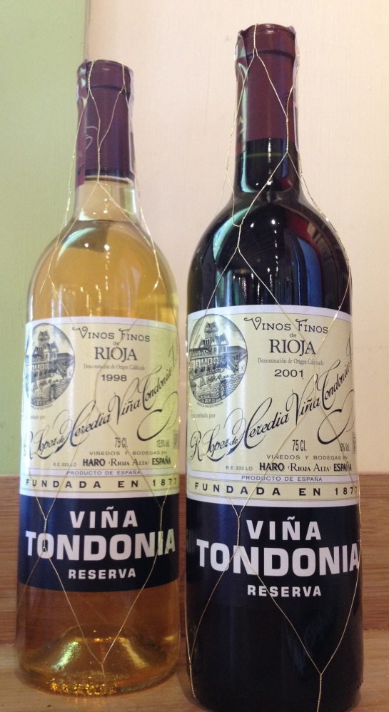 Viña Tondonia from R. López de Heredia remain fresh and crisp despite the long time they are allowed to age.