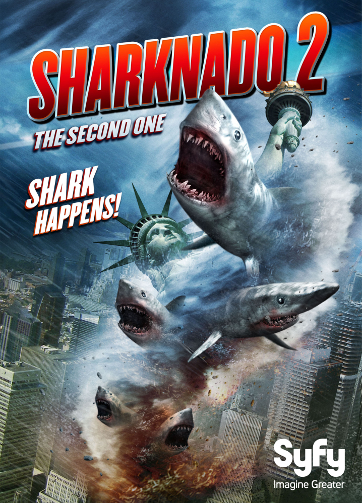 The movie “Sharknado 2: The Second One” is set to take a bite out of New York City on July 30.