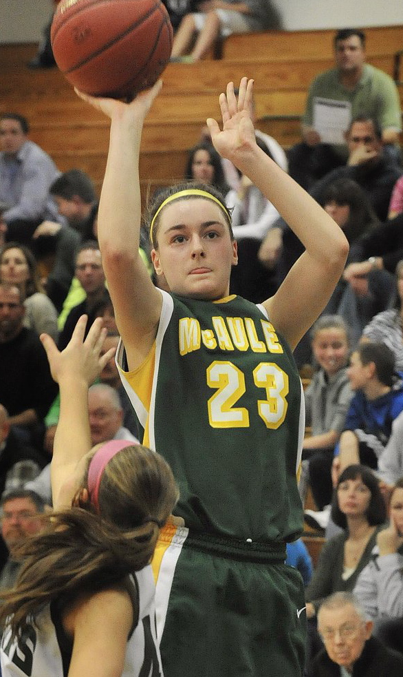 Allie Clement worked so hard over the years to master the pull-up jumper, to her benefit and McAuley High’s.