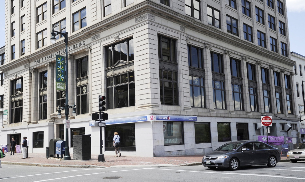 WMTW-TV has operated out of the Time and Temperature building on Congress Street in Portland for the past 15 years.