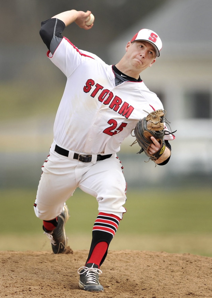 Scarborough’s Ben Greenberg was the Maine Sunday Telegram’s Player of the Year after going 6-0.